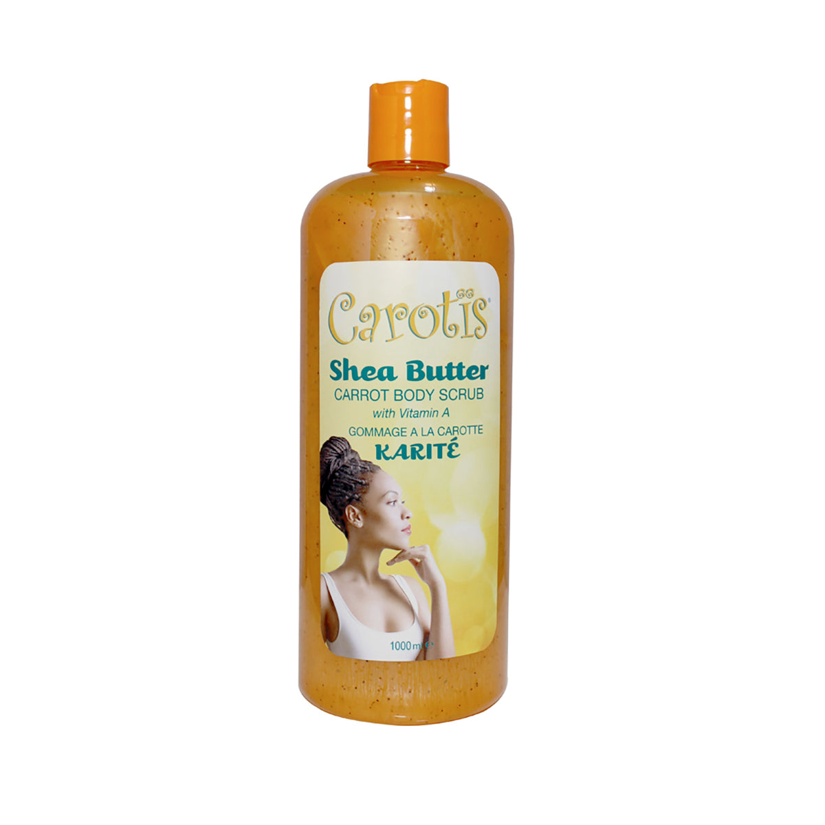 Carotis Shea Butter Carrot Body Scrub With Vitamin A 1000ml