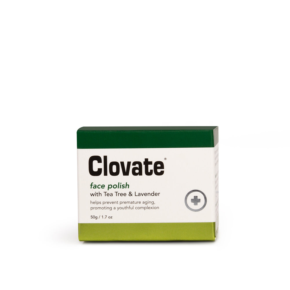 Clovate Face Polish With Tea Tree & Lavender 50g