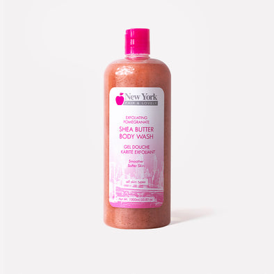 New York Fair & Lovely Exfoliating Pomegranate Shea Butter Shower Gel 1000ml