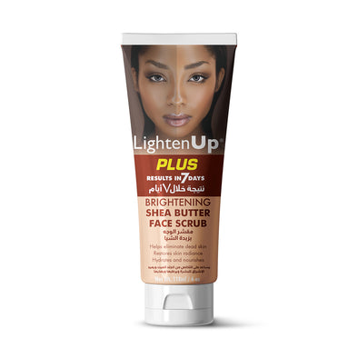 LightenUp Plus Brightening Shea Butter Face Scrub 118ml