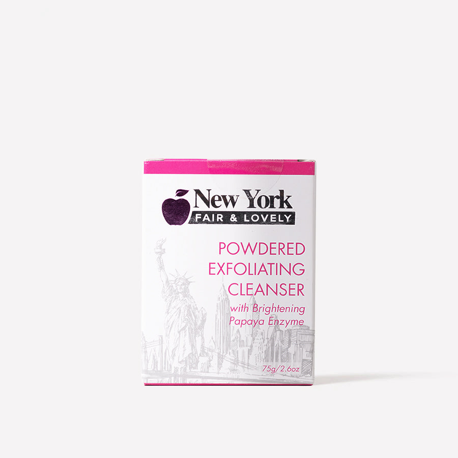 New York Fair & Lovely Powdered Exfoliating Cleanser With Papaya Enzyme 75g