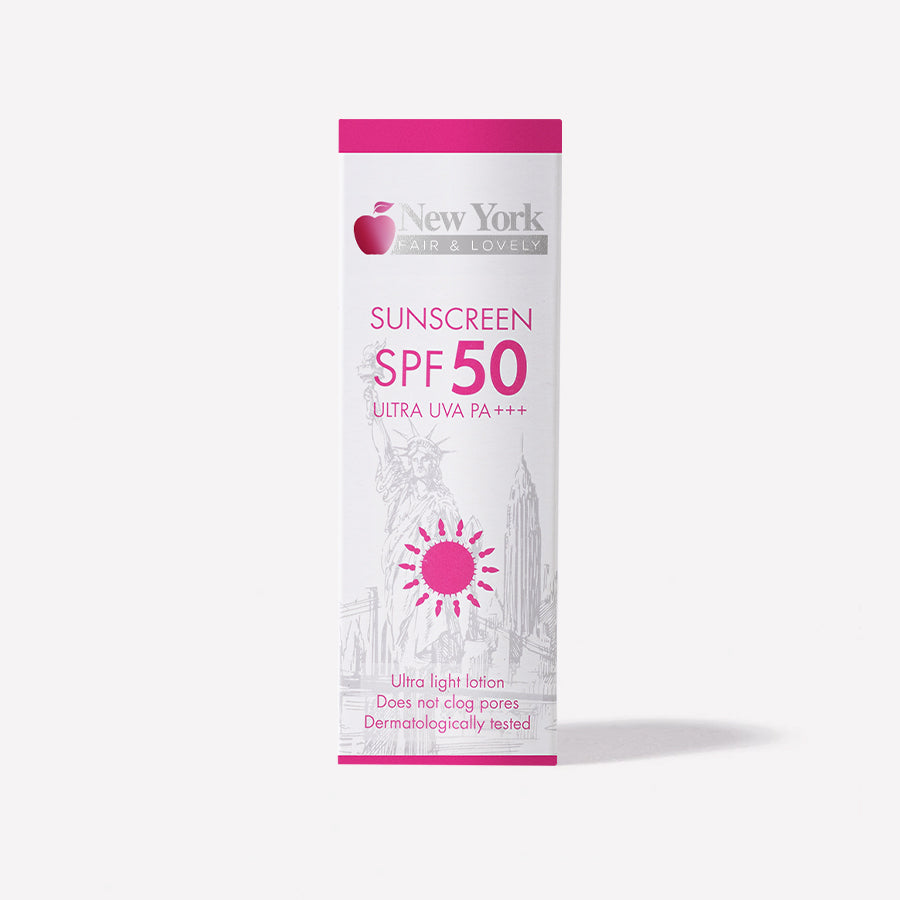 New York Fair & Lovely Sunscreen SPF-50 Ultra UVA PA++ 90ml