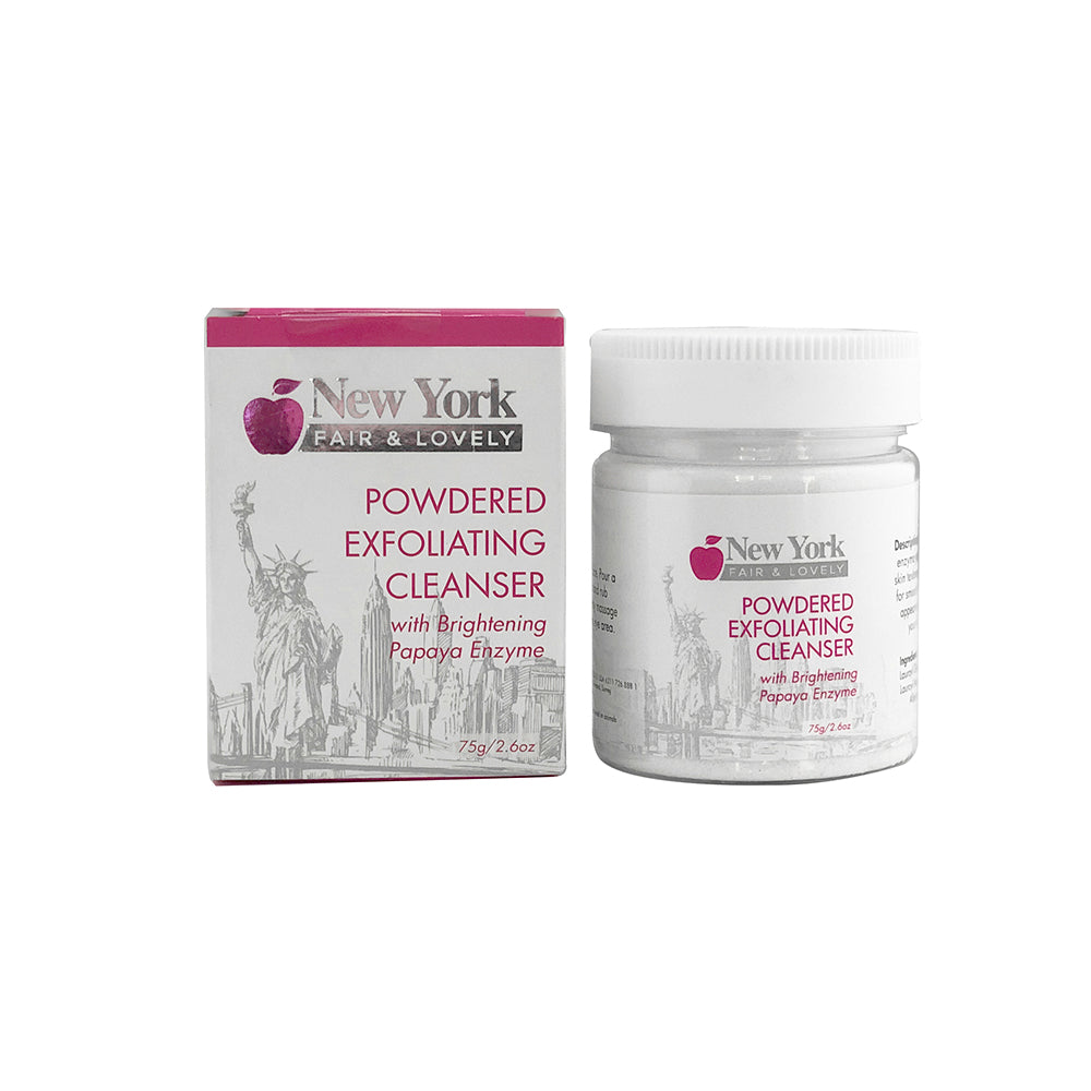 New York Fair & Lovely Powdered Exfoliating Cleanser With Papaya Enzyme 75g