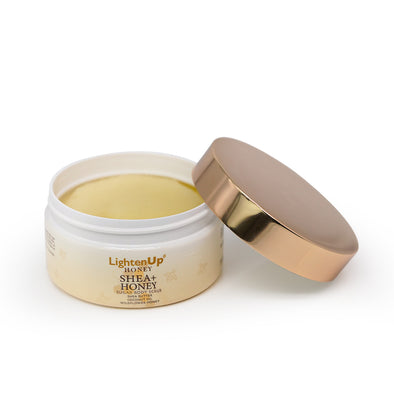 LightenUp Honey Shea + Honey Sugar Body Scrub 230ml