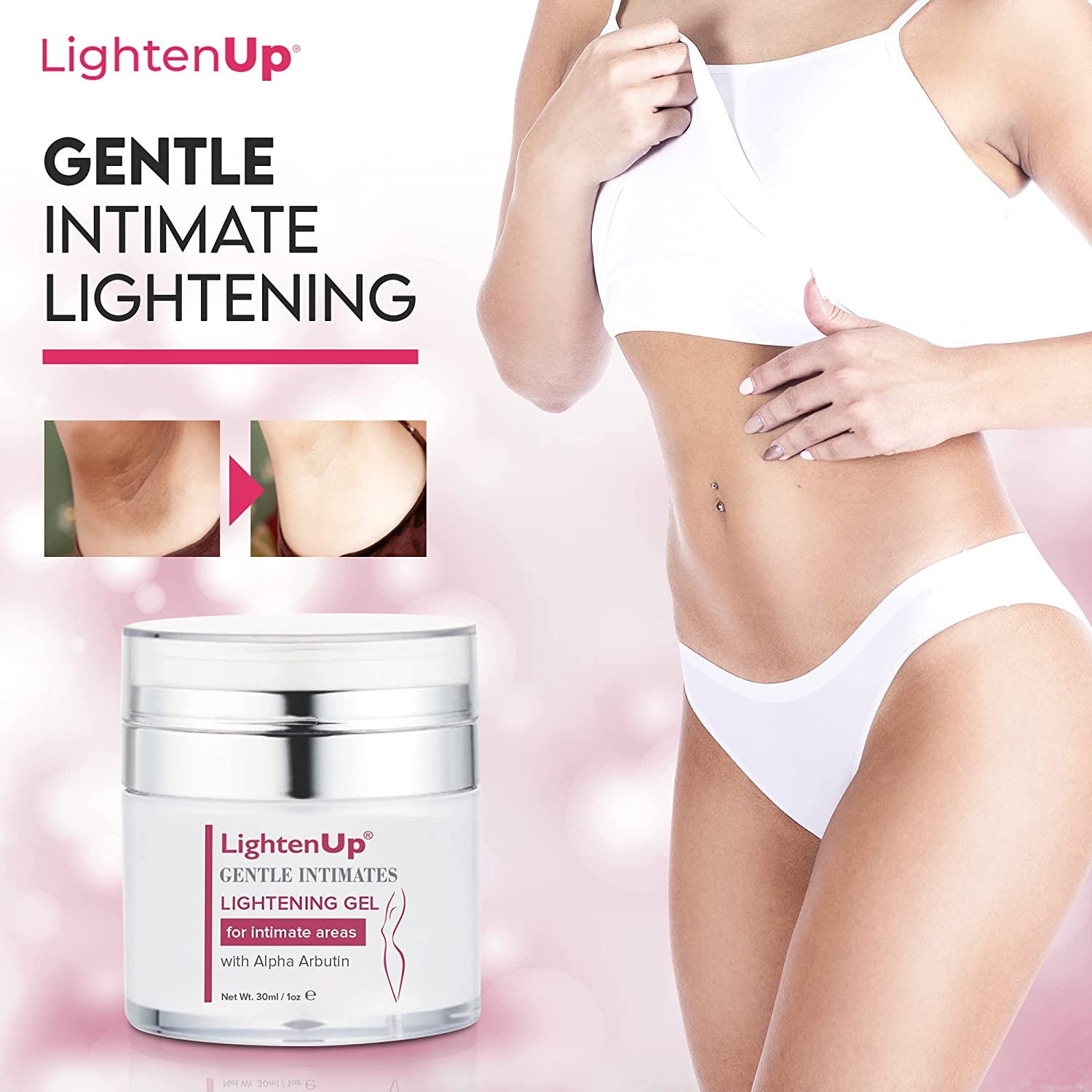 LightenUp Gentle Intimate Lightening Gel 30ml